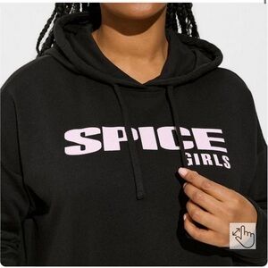 Torrid spice girls hoodie size 3 runs big